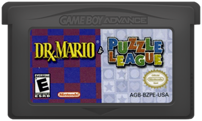 2 Games in 1!: Dr. Mario / Puzzle League - Fanart - Cart - Front Image