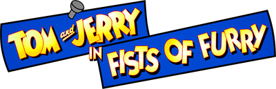 Tom and Jerry In Fists of Furry - Clear Logo Image