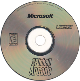 Microsoft Pinball Arcade - Disc Image