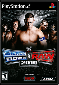 WWE SmackDown vs. Raw 2010 - Box - Front - Reconstructed Image