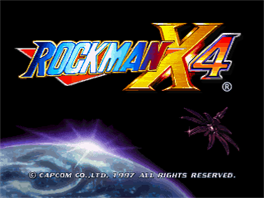 Mega Man X4 - Screenshot - Game Title Image