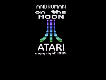 Androman on the Moon - Screenshot - Game Title Image