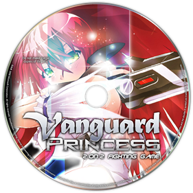 Vanguard Princess - Fanart - Disc Image