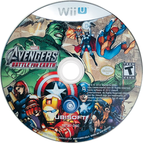 The Avengers: Battle for Earth - Disc Image