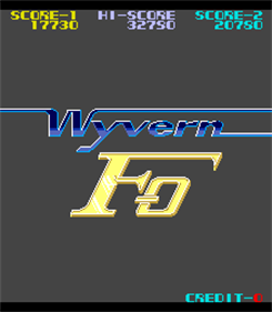 Wyvern F-0 - Screenshot - Game Title Image