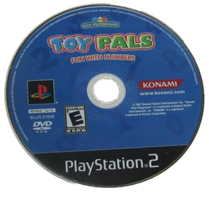 Konami Kids Playground: Toy Pals: Fun with Numbers - Disc Image