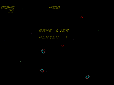 Space Fury - Screenshot - Game Over Image
