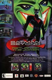 Batman Beyond: Return of the Joker - Advertisement Flyer - Front Image