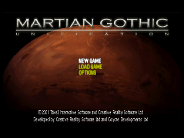 Martian Gothic: Unification - Screenshot - Game Title Image
