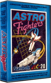 Astro Fighters - Box - 3D Image