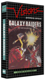 Galaxy Raiders - Box - 3D Image