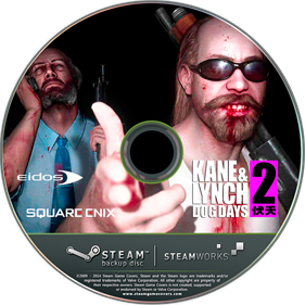 Kane & Lynch 2: Dog Days - Disc Image