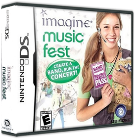 Imagine: Music Fest - Box - 3D Image