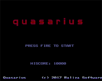 Quasarius - Screenshot - Game Title Image