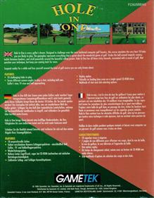 Hole in One - Box - Back Image