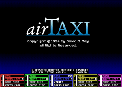 Air Taxi - Screenshot - Game Title Image