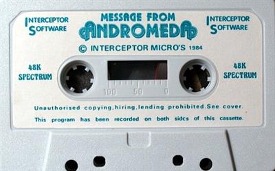 Message from Andromeda  - Cart - Front Image