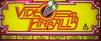 Video Pinball - Arcade - Marquee Image