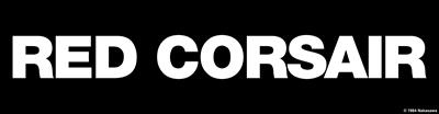 Red Corsair - Arcade - Marquee Image