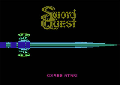 Swordquest: EarthWorld - Screenshot - Game Title Image