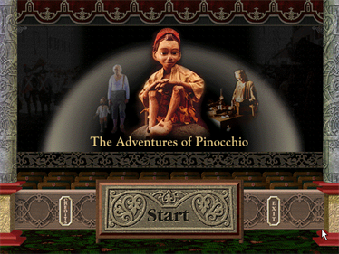 The Adventures of Pinocchio - Screenshot - Game Title Image