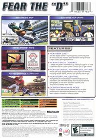 Madden NFL 2005 - Box - Back Image