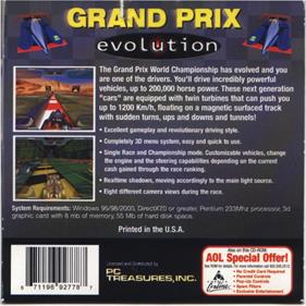 Grand Prix: Evolution - Box - Back Image
