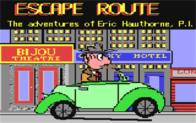 Escape Route: The Adventures of Eric Hawthorne - Screenshot - Game Title Image