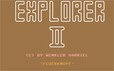 Explorer II - Screenshot - Game Title Image