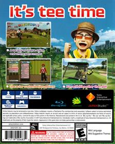 Everybody's Golf - Box - Back Image