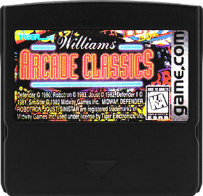 Williams Arcade Classics - Cart - Front Image