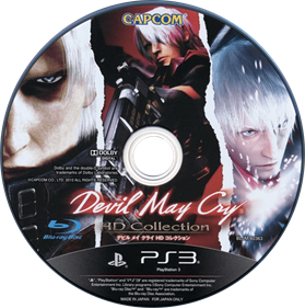 Devil May Cry HD Collection - Disc Image