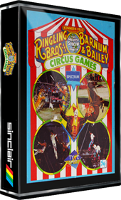 Circus Games  - Box - 3D Image