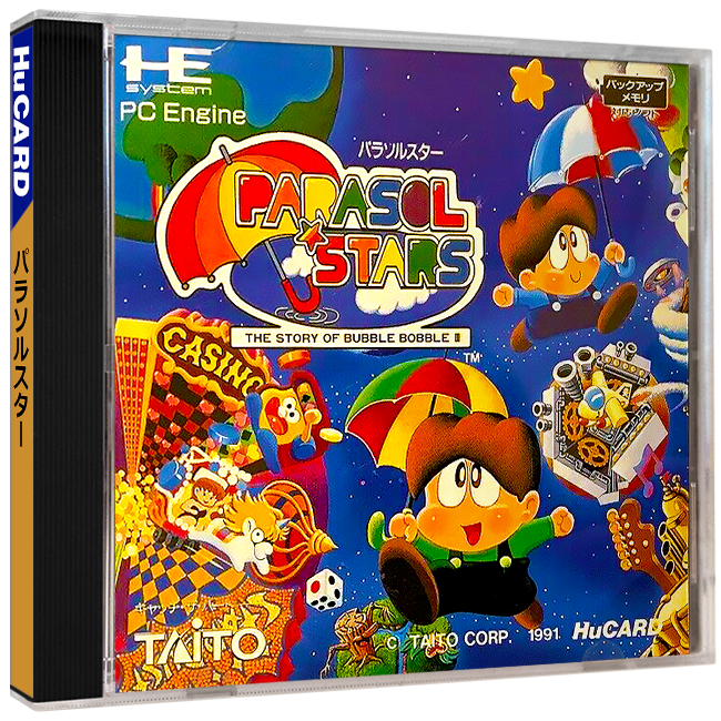 Parasol Stars: The Story of Bubble Bobble III (Multi): título do PC Engine  chegará para as plataformas atuais em 2023; confira o trailer - GameBlast