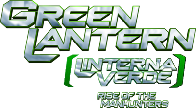 Green Lantern: Rise of the Manhunters - Clear Logo Image