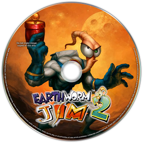 Earthworm Jim 2 - Fanart - Disc Image