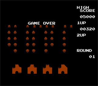 Space Invaders - Screenshot - Game Over Image