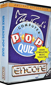 Mike Read's Computer Pop Quiz - Box - 3D Image