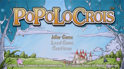 PoPoLoCrois - Screenshot - Game Title Image