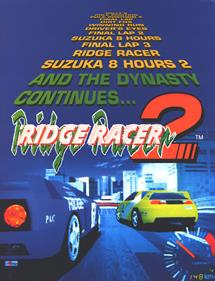 Ridge Racer 2 - Advertisement Flyer - Front Image