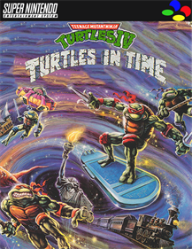 Teenage Mutant Ninja Turtles IV: Turtles in Time - Fanart - Box - Front Image