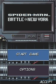 Spider-Man: Battle for New York - Screenshot - Game Title Image