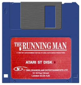 The Running Man - Fanart - Disc Image