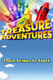 Crayola Treasure Adventures - Screenshot - Game Title Image