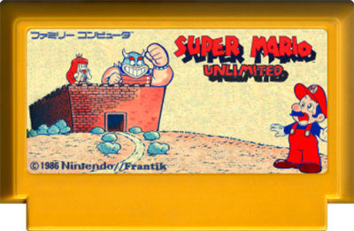 Super Mario Unlimited - Fanart - Cart - Front Image