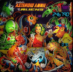 Asteroid Annie and the Aliens - Arcade - Marquee Image
