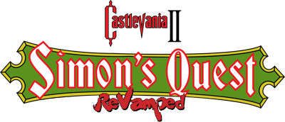 Castlevania II: Simon's Quest Revamped - Clear Logo Image