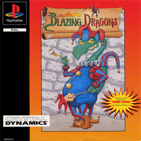 Blazing Dragons - Box - Front Image