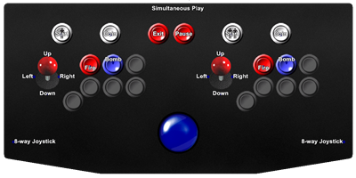 Meta Fox - Arcade - Controls Information Image