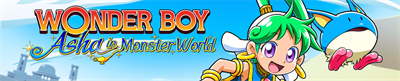 Wonder Boy: Asha in Monster World - Arcade - Marquee Image
